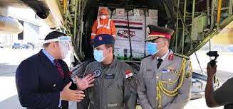 مصر ترسل طائرتين مساعدات طبية بحمولة 19 طن إلى لبنان