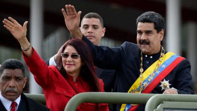 رئيس فنزويلا وزوجته